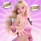 Pink Shell Chastity Cage main product | 3d-chastity
