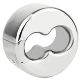 Premium Scrotal Stretcher Weighted Ball Ring Chastity Cage material finish close | 3d-chastity