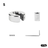 Premium Scrotal Stretcher Weighted Ball Ring Chastity Cage product photo 17 of | 3d-chastity