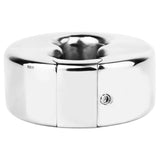Premium Scrotal Stretcher Weighted Ball Ring Chastity Cage size and shape | 3d-chastity