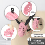 Prickly Soft Silicone Chastity Cage product photo 15 of | 3d-chastity