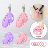 Prickly Soft Silicone Chastity Cage product photo 14 of | 3d-chastity