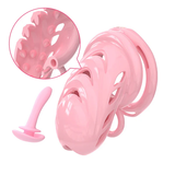 Prickly Soft Silicone Chastity Cage main product | 3d-chastity