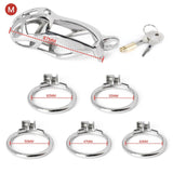 Primary Stainless Steel MAMBA Chastity Cage - Only the Cage - 3d-chastity