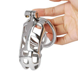 Primary Stainless Steel MAMBA Chastity Cage - Only the Cage - 3d-chastity