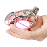 Primary Stainless Steel MAMBA Chastity Cage - Only the Cage - 3d-chastity