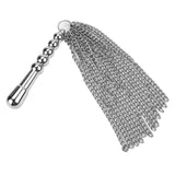 Metallic Torture Chain Flogger Chastity Cage side | 3d-chastity