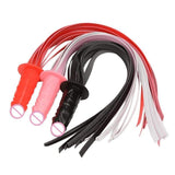 Sensual 2-in-1 Flogger Sex Toy Chastity Cage main product | 3d-chastity