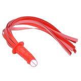 Sensual 2-in-1 Flogger Sex Toy Chastity Cage lock and ring | 3d-chastity