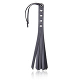 Sadist's Fave Leather Spanking Tawse Chastity Cage main product | 3d-chastity