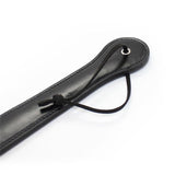 No Frills Leather Sex Paddle Chastity Cage lock and ring | 3d-chastity