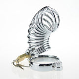 Metal Chastity Cage 4.0 Inch Long side | 3d-chastity