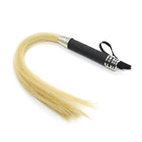 Genuine Horse Tail Fur Flogger Chastity Cage main product | 3d-chastity