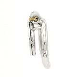 Super Small Stainess Steel Sissy Chastity Cage lock and ring | 3d-chastity