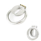 Super Small Stainess Steel Sissy Chastity Cage wearing | 3d-chastity