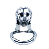 Permanent Stainless Steel Chastity Cage wearing | 3d-chastity