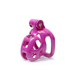 Purple Mamba Chastity Cage Kit 1.77 to 4.13 Inch Long lock and ring | 3d-chastity