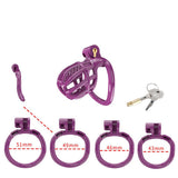 Purple Mamba 4.0 Nano Chastity Cage - 3d-chastity