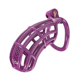 Purple Mamba 4.0 Maxi Chastity Cage - 3d-chastity