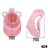 Pussy Chastity Cage with Wearable Butt Plug product photo 14 of | 3d-chastity