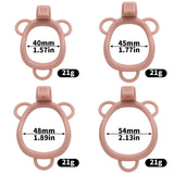 Pussy Chastity Cage with Wearable Butt Plug product photo 15 of | 3d-chastity