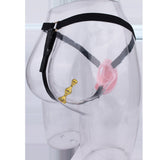 Pussy Chastity Cage with Wearable Butt Plug product photo 17 of | 3d-chastity
