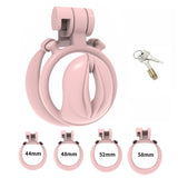 Pussy-Shaped Chastity Cage material finish close | 3d-chastity