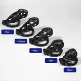 Upgrade Black Tight Cobra 6.0 Chastity Device Kit - 3d-chastity