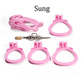New Upgrade Python 6.0 Chastity Device Kit material finish close | 3d-chastity