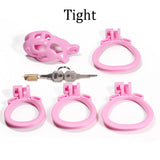 Upgraded Pink Tight Cobra 6.0 Chastity Device Kit - 3d-chastity