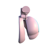 Q Peach Chastity Cage wearing | 3d-chastity