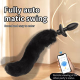 Shake Tail Shock Butt Plug App Controlled Remotely Cock Cage