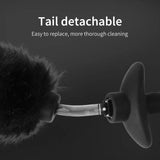 Shake Tail Shock Butt Plug App Controlled Remotely Cock Cage