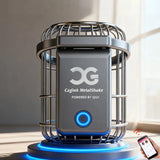 QIUI Cagink MetalShake Vibrating Metal Chastity Lock main product | 3d-chastity