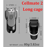 QIUI Cellmate 2 Chastity Cage APP Remote Control Electric Shock Chastity Cage full kit | 3d-chastity