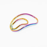 Rainbow Fufu Clip Panty Metal Chastity Device lock and ring | 3d-chastity