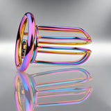 Rainbow Small Banana Chastity Cage front | 3d-chastity