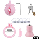 Realistic Clitoris Chastity Cage product photo 20 of | 3d-chastity
