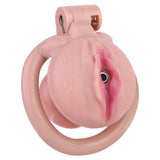 Realistic Clitoris Chastity Cage side | 3d-chastity