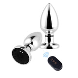 Remote Control Butt Plug Electric Shock & Vibration Chastity Cage size and shape | 3d-chastity