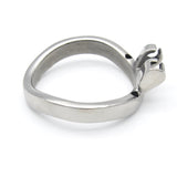 Metal Arc Ring Chastity Cage main product | 3d-chastity
