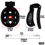 Resin Breathable Male Chastity Cage product photo 11 of | 3d-chastity