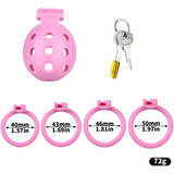 Resin Breathable Male Chastity Cage side | 3d-chastity