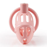 Resin Ergo Chastity Cage lock and ring | 3d-chastity