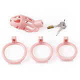 Resin Ergo Chastity Cage wearing | 3d-chastity