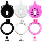 Inverted Sissy Chastity Cage wearing | 3d-chastity