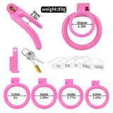 Resin Locking Chastity Cage size and shape | 3d-chastity