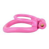Resin Locking Chastity Cage material finish close | 3d-chastity