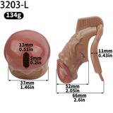 ABS Resin Simulation Penis Chastity Lock comparison | 3d-chastity