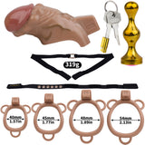 ABS Resin Simulation Penis Chastity Lock product photo 16 of | 3d-chastity
